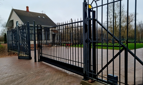 Ворота решетчатого вида Ворота решетчатого вида